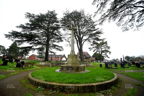 111125 - Remembrance Day - Picture shows the Great War Memorial in Newport, St Woolos Cemetery on Remembrance Day