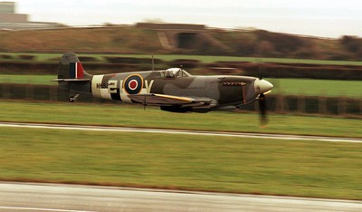 Restored Spitfire 141197