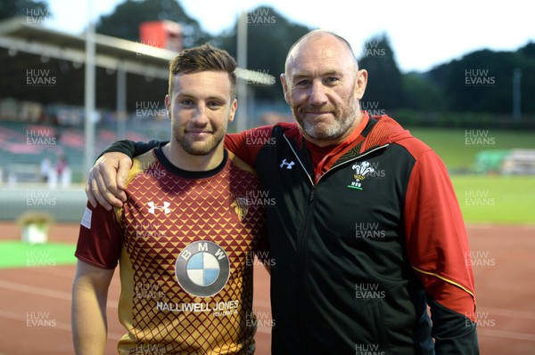 020617 - RGC 1404 v Wales XV - Billy McBryde and Robin McBryde