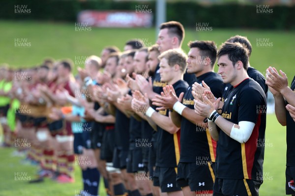 020617 - RGC 1404 v Wales XV - Sam Davies of Wales