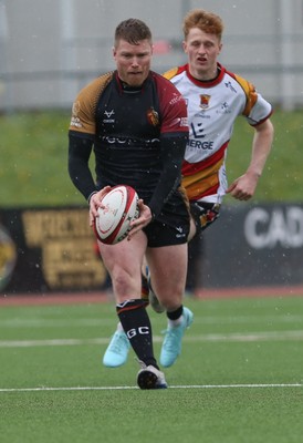 280326 - RGC v Carmarthen Quins - Super Rygbi Cymru (SRC) - Danny Cross of RGC 