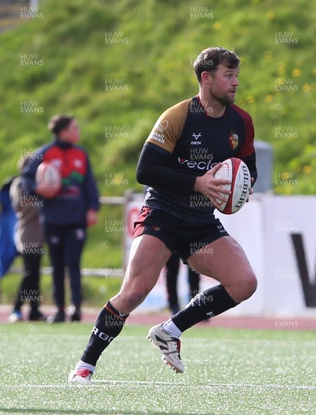 280326 - RGC v Carmarthen Quins - Super Rygbi Cymru (SRC) - Dion Jones of RGC