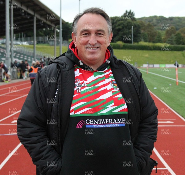 270925 - RGC v Llandovery - Super Rygbi Cymru (SRC) - Euros Evans head coach of Llandovery 