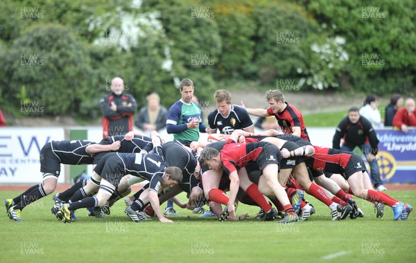 180513 - RGC 1404 v Rhydyfelin - SWALEC League 1 East - RGC (Black) take on Rhydyfelin (Red)