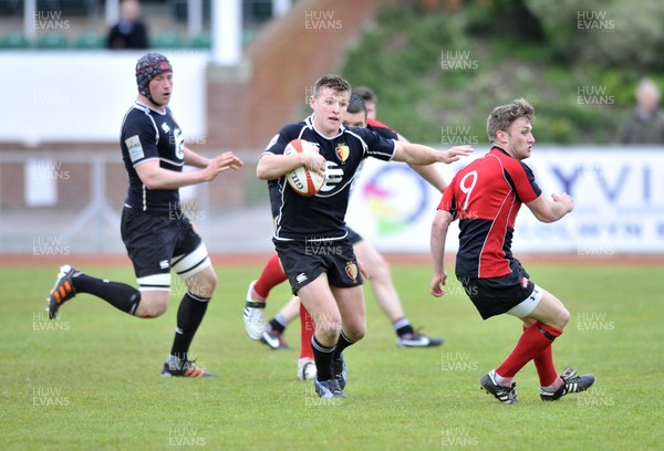 180513 - RGC 1404 v Rhydyfelin - SWALEC League 1 East - RGC (Black) take on Rhydyfelin (Red)