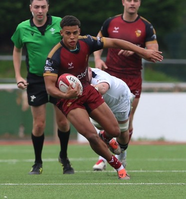 181025 - RGC v Swansea - Super Rygbi Cymru (SRC) - Caio Parry of RGC makes a break