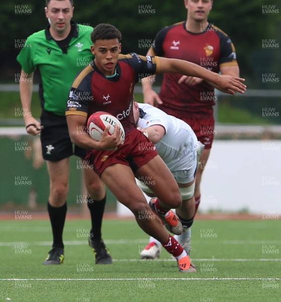 181025 - RGC v Swansea - Super Rygbi Cymru (SRC) - Caio Parry of RGC makes a break