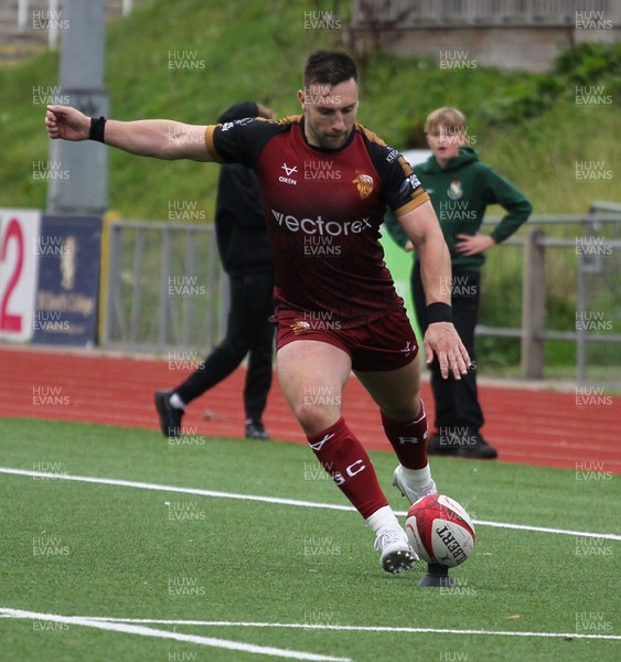 181025 - RGC v Swansea - Super Rygbi Cymru (SRC) - Billy McBryde of RGC takes the coversion
