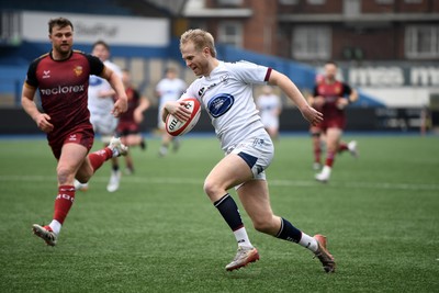 070326 - RGC v Swansea RFC - SRC plate Final - Mat Protheroe of Swansea runs in to score a try