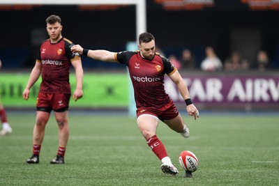 070326 - RGC v Swansea RFC - SRC plate Final - Billy McBryde of RGC kicks penalty