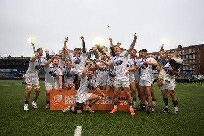 070326 - RGC v Swansea RFC - SRC plate Final - Swansea lift the plate at full time