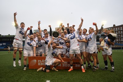070326 - RGC v Swansea RFC - SRC plate Final - Swansea lift the plate at full time