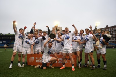 070326 - RGC v Swansea RFC - SRC plate Final - Swansea lift the plate at full time
