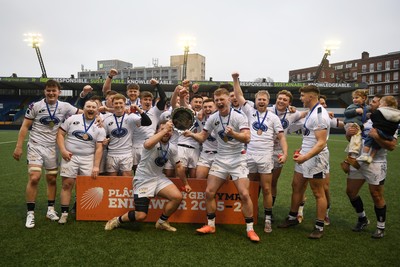 070326 - RGC v Swansea RFC - SRC plate Final - Swansea lift the plate at full time