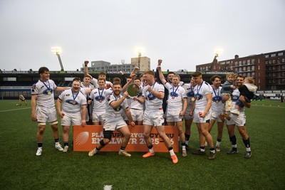 070326 - RGC v Swansea RFC - SRC plate Final - Swansea lift the plate at full time