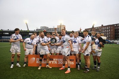 070326 - RGC v Swansea RFC - SRC plate Final - Swansea lift the plate at full time