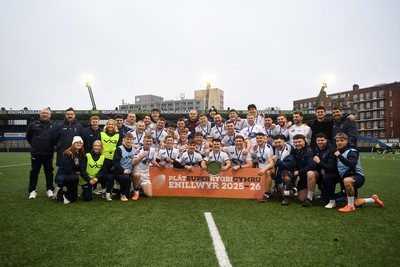 070326 - RGC v Swansea RFC - SRC plate Final - Swansea lift the plate at full time