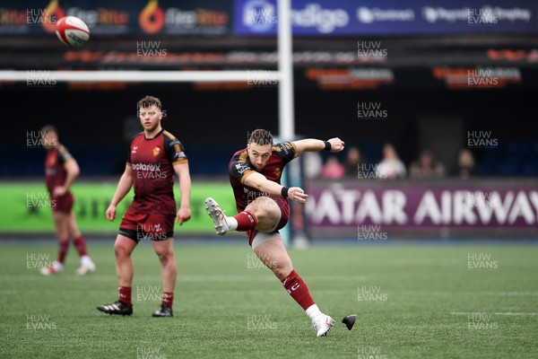 070326 - RGC v Swansea RFC - SRC plate Final - Billy McBryde of RGC kicks penalty