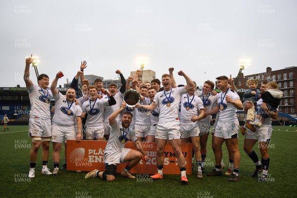070326 - RGC v Swansea RFC - SRC plate Final - Swansea lift the plate at full time