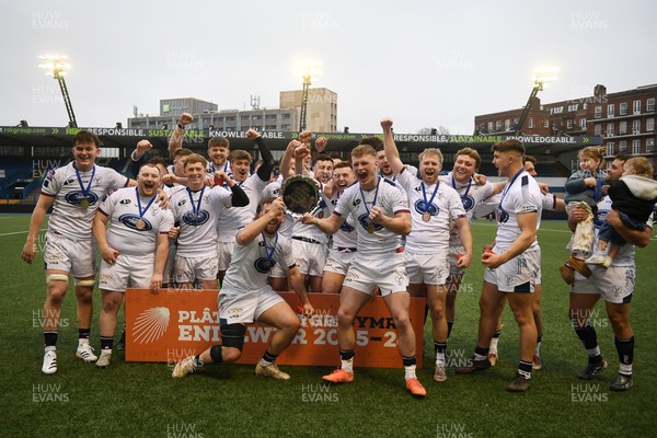 070326 - RGC v Swansea RFC - SRC plate Final - Swansea lift the plate at full time