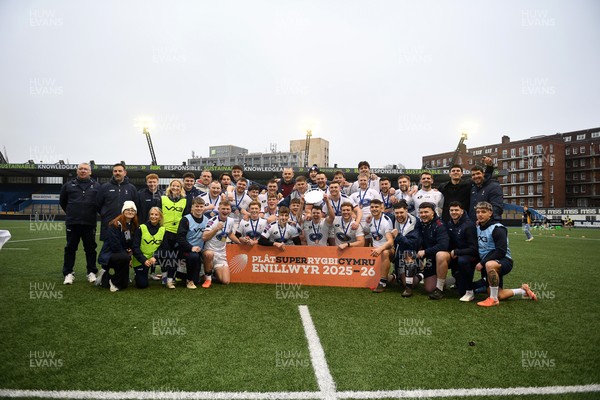 070326 - RGC v Swansea RFC - SRC plate Final - Swansea lift the plate at full time
