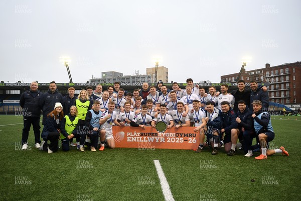 070326 - RGC v Swansea RFC - SRC plate Final - Swansea lift the plate at full time