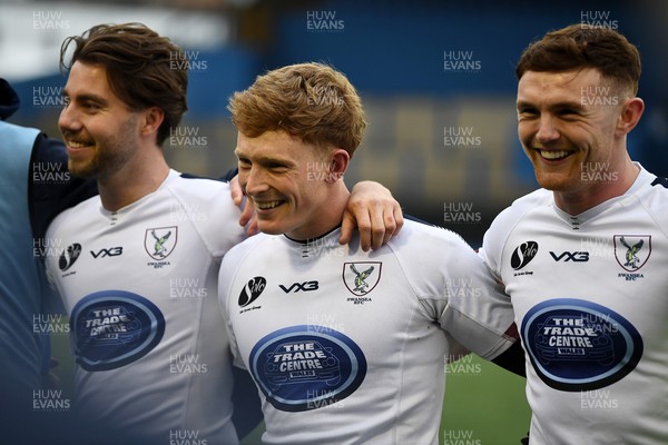 070326 - RGC v Swansea RFC - SRC plate Final - Harri Houston of Swansea at full time