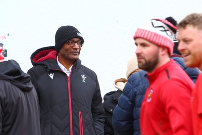 060124 - Rhiwbina v Ynysybwl - Admiral National League 1 East Central - WRU interim CEO Nigel Walker attends the game