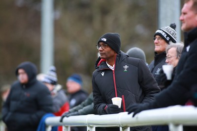 060124 - Rhiwbina v Ynysybwl - Admiral National League 1 East Central - WRU interim CEO Nigel Walker attends the game 