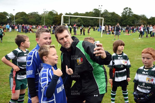 200915 - Filming for Rhod Gilbert's Work Experience with Whitland RFC