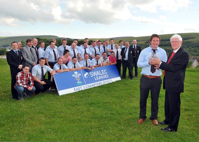 Rhymney RFC Receive SWALEC Div 3 East Trophy 110611