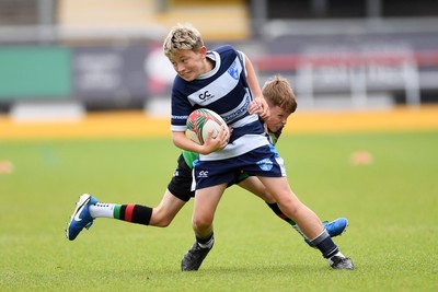 210525 - Rhymney Valley and Caerphilly District v Pembs Schools  - WSRU Junior Group - U11s DC Thomas Bowl Final - Cai Jenkins of Pembs Schools