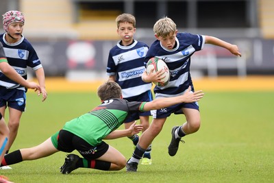 210525 - Rhymney Valley and Caerphilly District v Pembs Schools  - WSRU Junior Group - U11s DC Thomas Bowl Final - Cai Jenkins of Pembs Schools