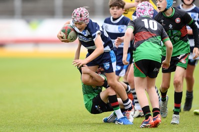210525 - Rhymney Valley and Caerphilly District v Pembs Schools  - WSRU Junior Group - U11s DC Thomas Bowl Final - 