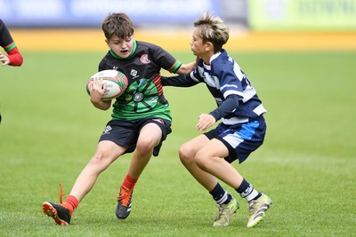 210525 - Rhymney Valley and Caerphilly District v Pembs Schools  - WSRU Junior Group - U11s DC Thomas Bowl Final - 