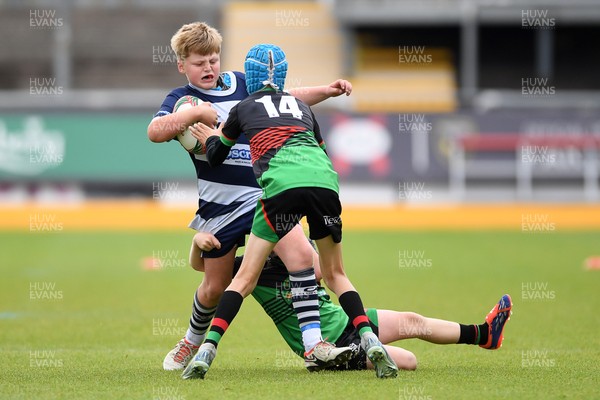 210525 - Rhymney Valley and Caerphilly District v Pembs Schools  - WSRU Junior Group - U11s DC Thomas Bowl Final - 