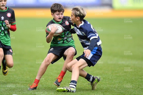 210525 - Rhymney Valley and Caerphilly District v Pembs Schools  - WSRU Junior Group - U11s DC Thomas Bowl Final - 