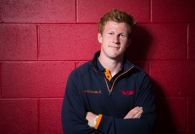 300816 -    Scarlets Rhys Patchell at Parc y Scarlets