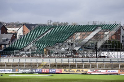 Rodney Parade Temporary Stands 250118