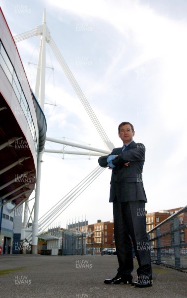 19.09.06 Roger Lewis who has been announced as the new WRU Group Chief Executive 