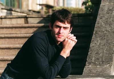 250197 - Picture shows snooker player Ronnie O'Sullivan at his hotel in Newport