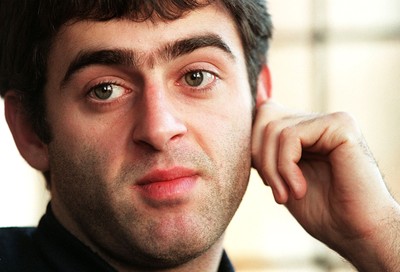 250197 - Picture shows snooker player Ronnie O'Sullivan at his hotel in Newport