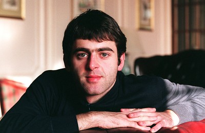 250197 - Picture shows snooker player Ronnie O'Sullivan at his hotel in Newport