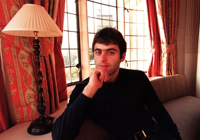 250197 - Picture shows snooker player Ronnie O'Sullivan at his hotel in Newport