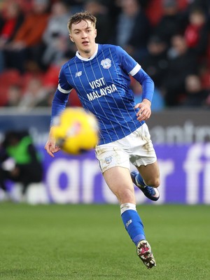 070226 - Rotherham United v Cardiff City - Sky Bet League 1 - Joel Bagan of Cardiff