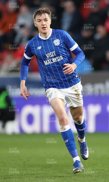 070226 - Rotherham United v Cardiff City - Sky Bet League 1 - Joel Bagan of Cardiff
