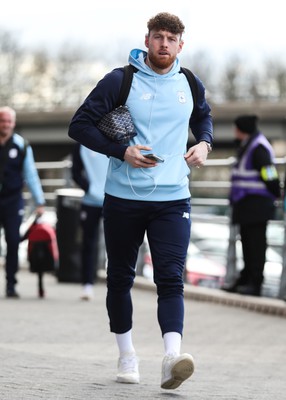 180323 - Rotherham United v Cardiff City - Sky Bet Championship - Cardiff players arrive at The New York Stadium