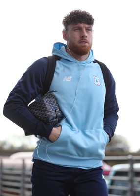 180323 - Rotherham United v Cardiff City - Sky Bet Championship - Cardiff players arrive at The New York Stadium