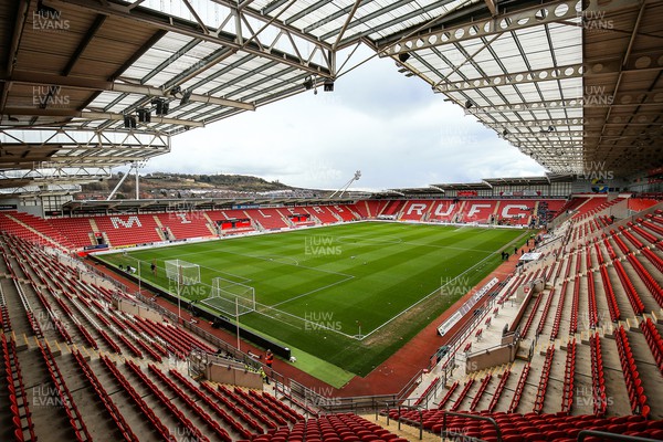180323 - Rotherham United v Cardiff City - Sky Bet Championship - A general view of The New York Stadium before kick off