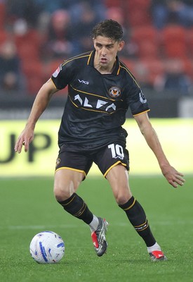 201026 - Rotherham United v Newport County - Sky Bet League 2 - Harrison Biggins of Newport